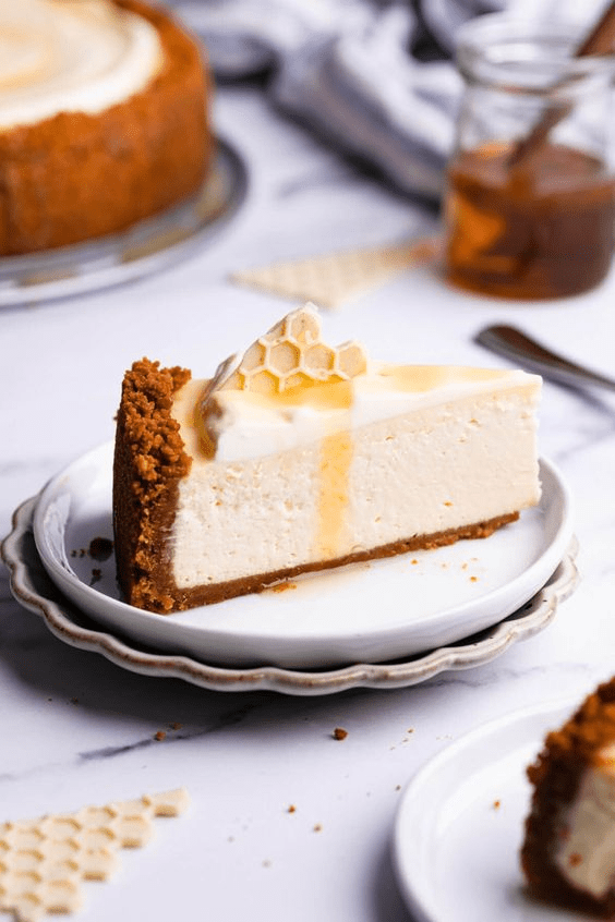 10-Minute Honey Cheesecake