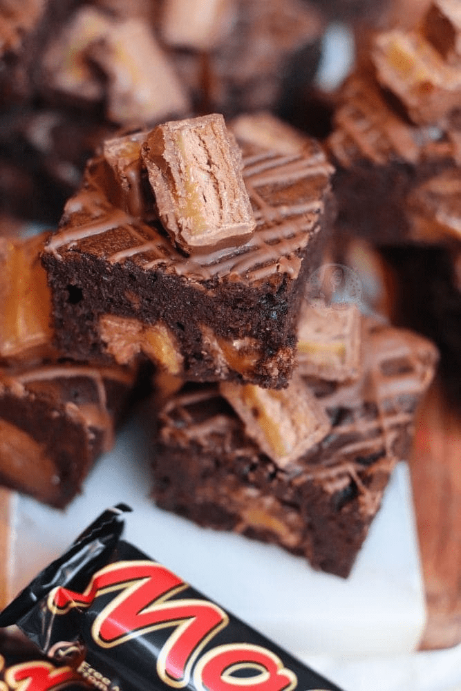 Easy Mars Bar Brownies