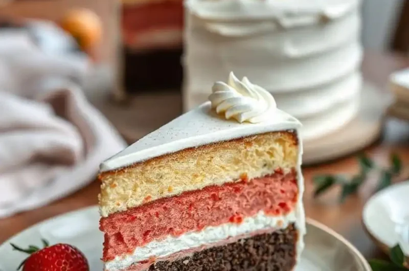 Neapolitan Cake Recipe: A Triple-Layer Delight You Can't Resist!