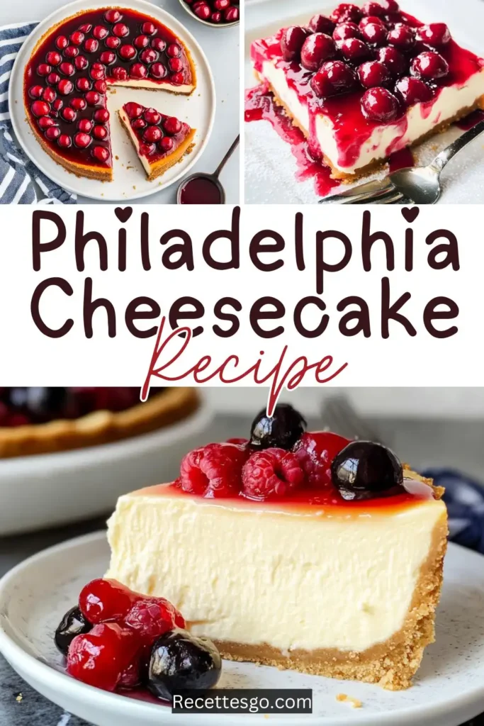 Philadelphia Cheesecake Recipe: A Guide to Perfecting This Classic