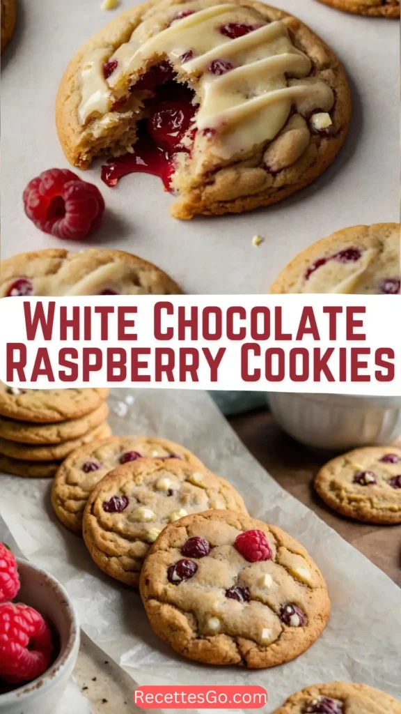 Delicious White Chocolate Raspberry Cookies – Perfectly Balanced Sweet and Tart Treats