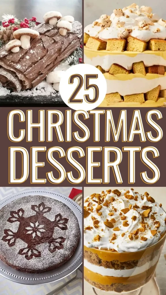 25 Best Christmas Desserts for a Sweet Holiday Season
