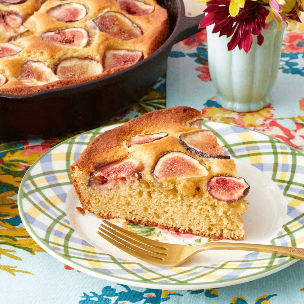 24. Fig Almond Cake