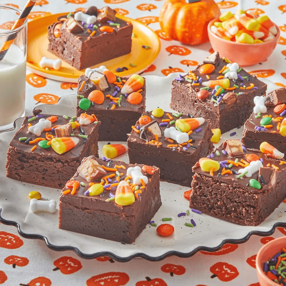 25. Halloween Brownies
