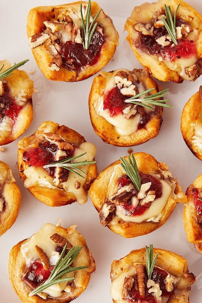 Cranberry Brie Bites