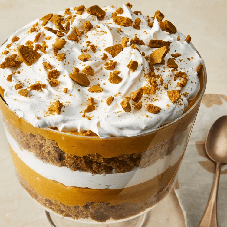 Pumpkin Gingerbread Trifle
