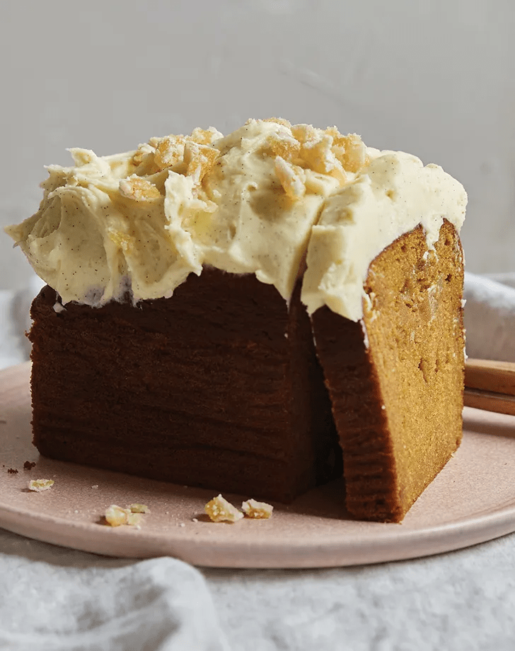 13. Spiced Sweet Potato Cake with Cream Cheese Frosting