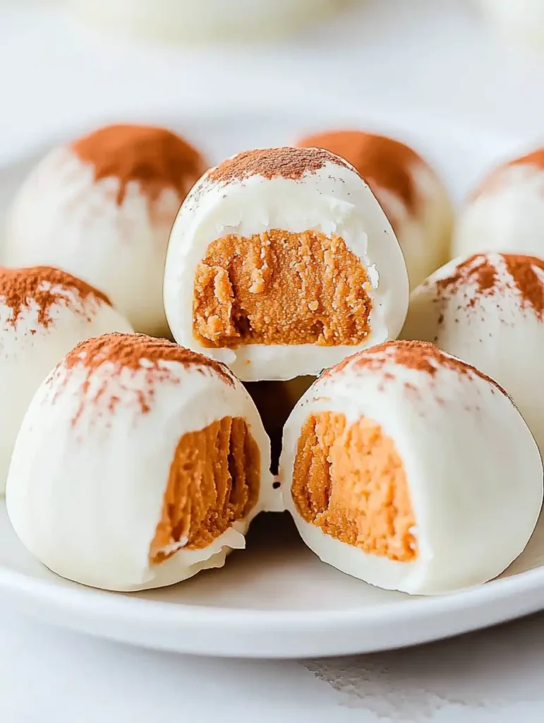 Pumpkin Cheesecake Balls Recipe