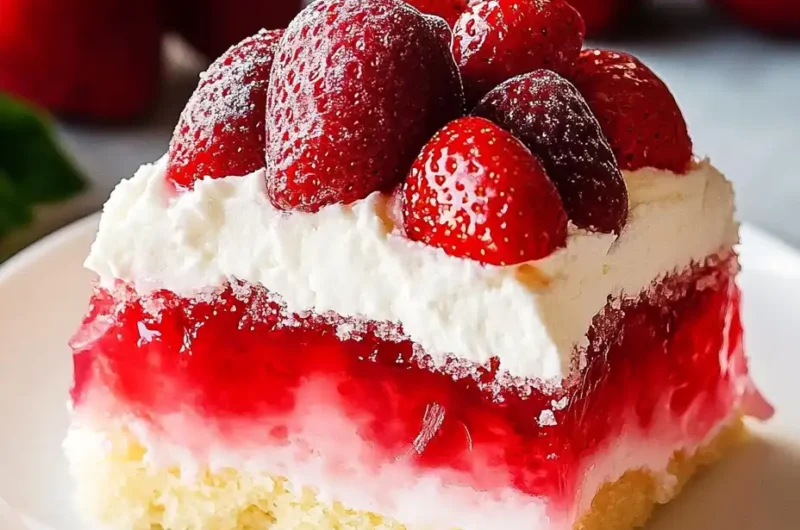 Jello Poke Cake Recipe: A Fun, Flavorful, and Easy Delicious Cake