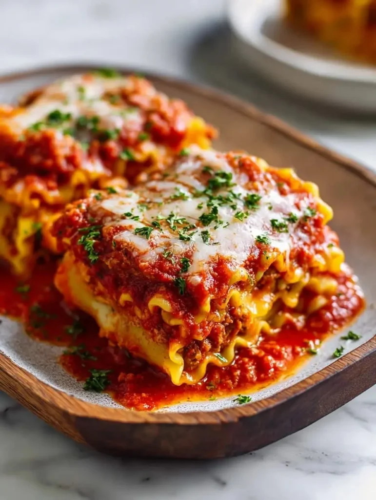 Lasagna Roll Ups Recipe