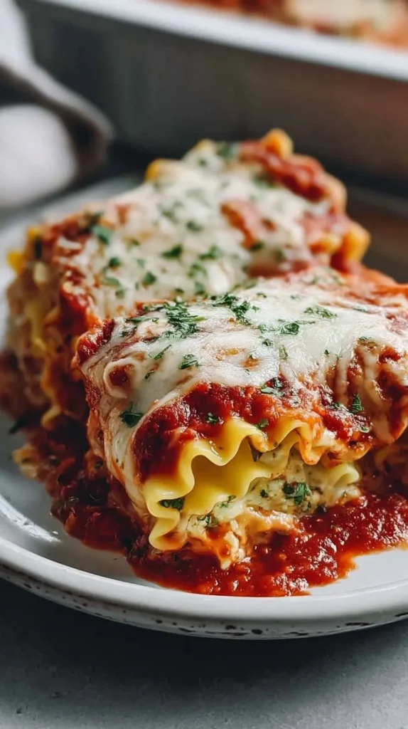 Lasagna Roll Ups Recipe