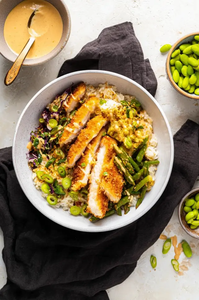 Crunchy Chicken Katsu Bowl Recipe | Quick & Delicious Meal