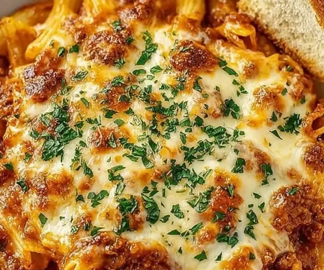 Crock Pot Baked Ziti | Easy Slow Cooker Pasta Dinner