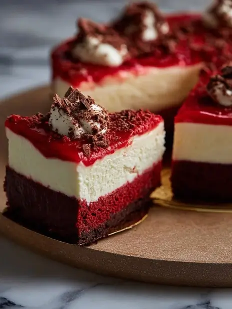 No-Bake Red Velvet Oreo Cheesecake Recipe | Easy Dessert Ideas