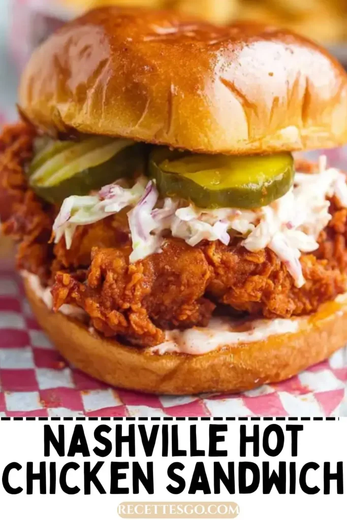 Crispy Nashville Hot Chicken Sandwich Recipe – Spicy & Juicy Comfort Food