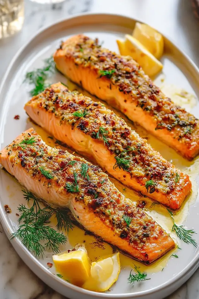 Healthy Baked Dijon Salmon Recipe – Simple & Delicious