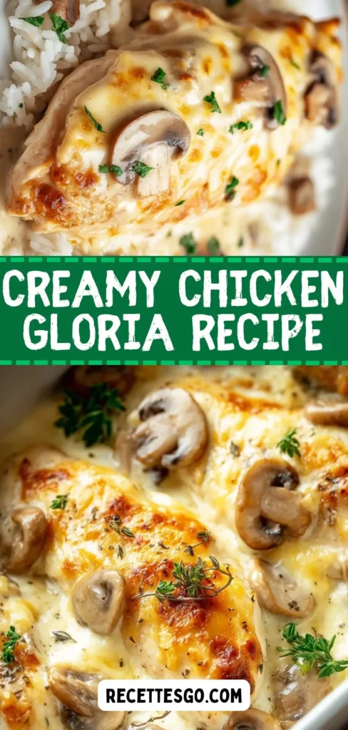 Creamy Chicken Gloria Recipe – Easy Comfort Food Dinner Idea