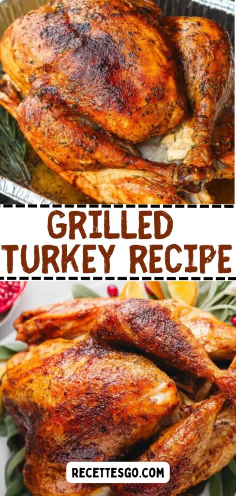 Grilled Turkey Recipe | Juicy & Flavorful Holiday Turkey
