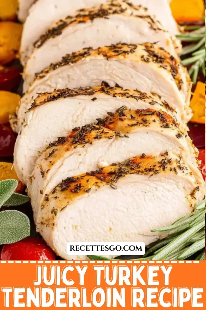 Juicy Turkey Tenderloin Recipe for Cozy Fall & Winter Meals