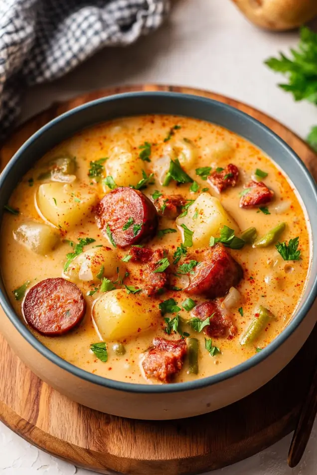 Cajun Potato Soup recipe