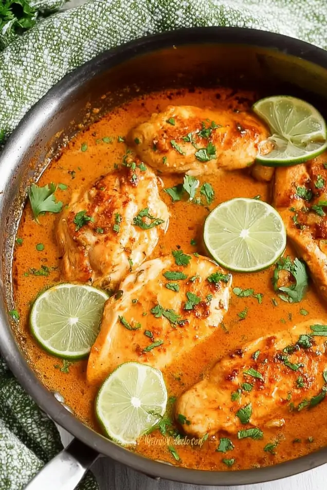 One-Pan Coconut Lime Chicken | Easy 30-Minute Dinner