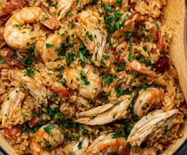 One-Pot Oven-Baked Jambalaya Recipe