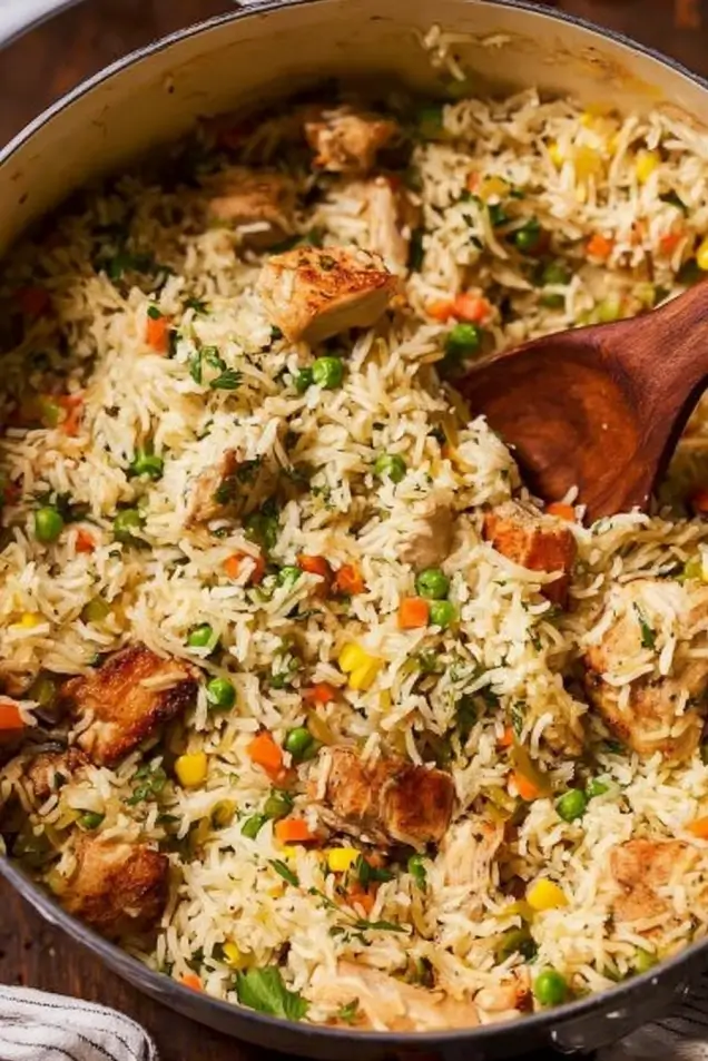 Cozy One Pot Chicken and Rice Recipe | Best Winter Comfort Food
