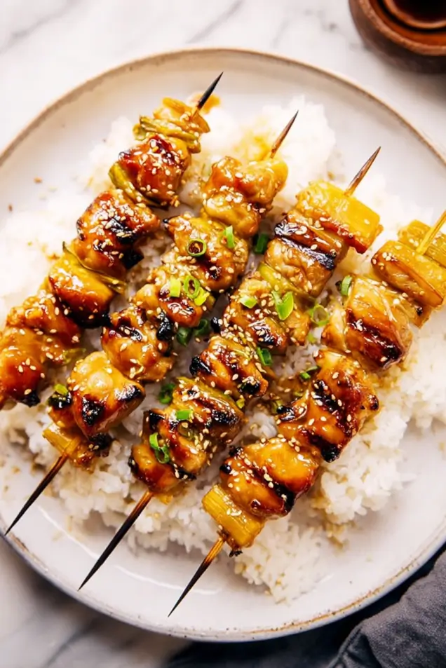 Authentic Japanese Yakitori Recipe | Easy Chicken Skewers