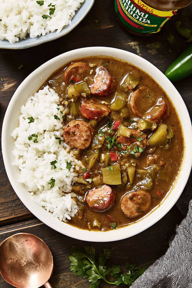 Authentic Cajun Gumbo Recipe | Smoked Sausage & Chicken
