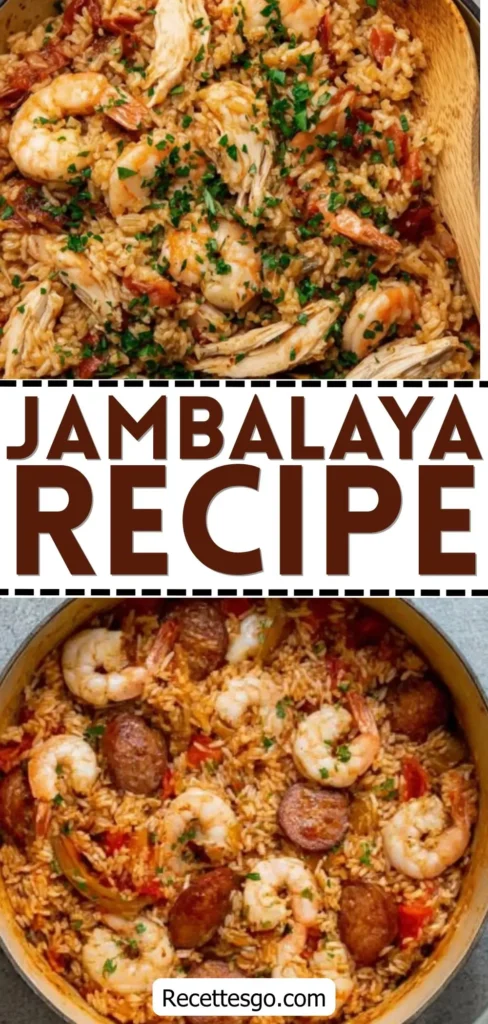 Easy One-Pot Jambalaya Recipe | Authentic Cajun Flavor