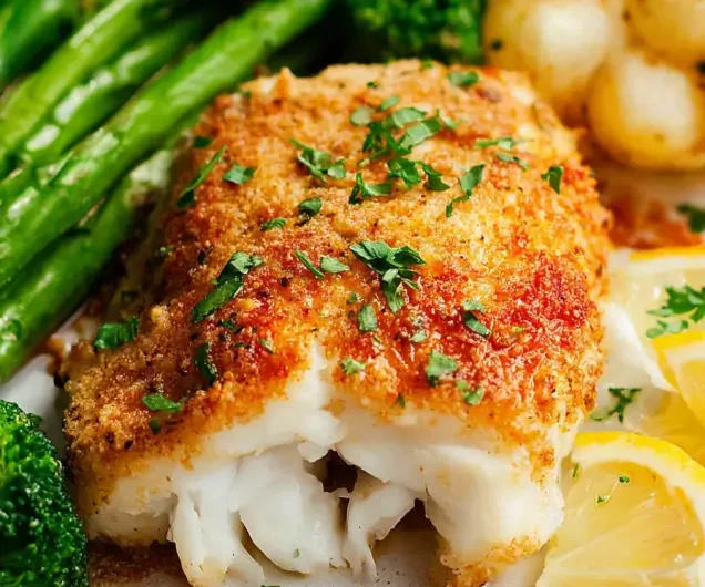 Easy Baked Halibut Recipe | Juicy & Flaky Oven-Baked Fish Dinner