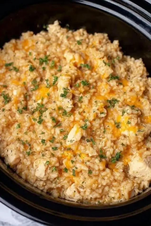 Crock Pot Chicken and Rice recipe (1)