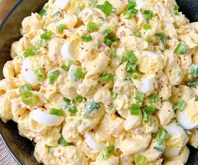Deviled Egg Pasta Salad