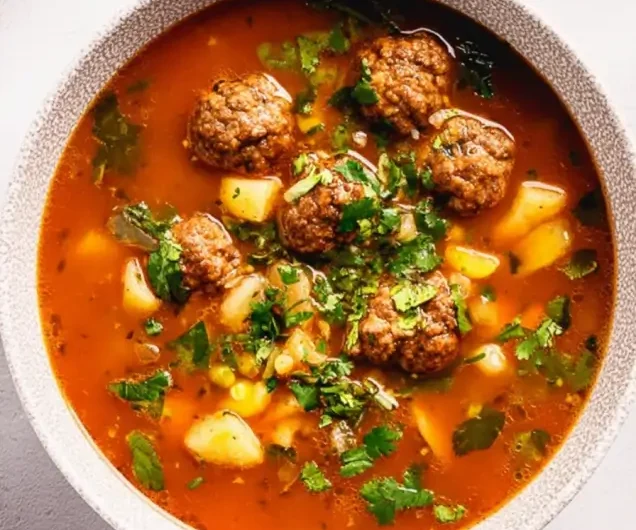 Mexican Meatball Soup (Albondigas) – Easy Comforting Dinner Recipe