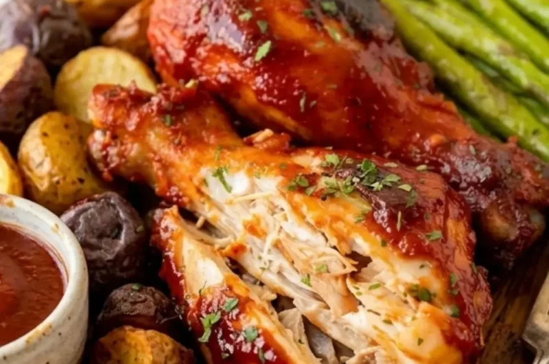 Oven Baked BBQ Chicken Drumsticks