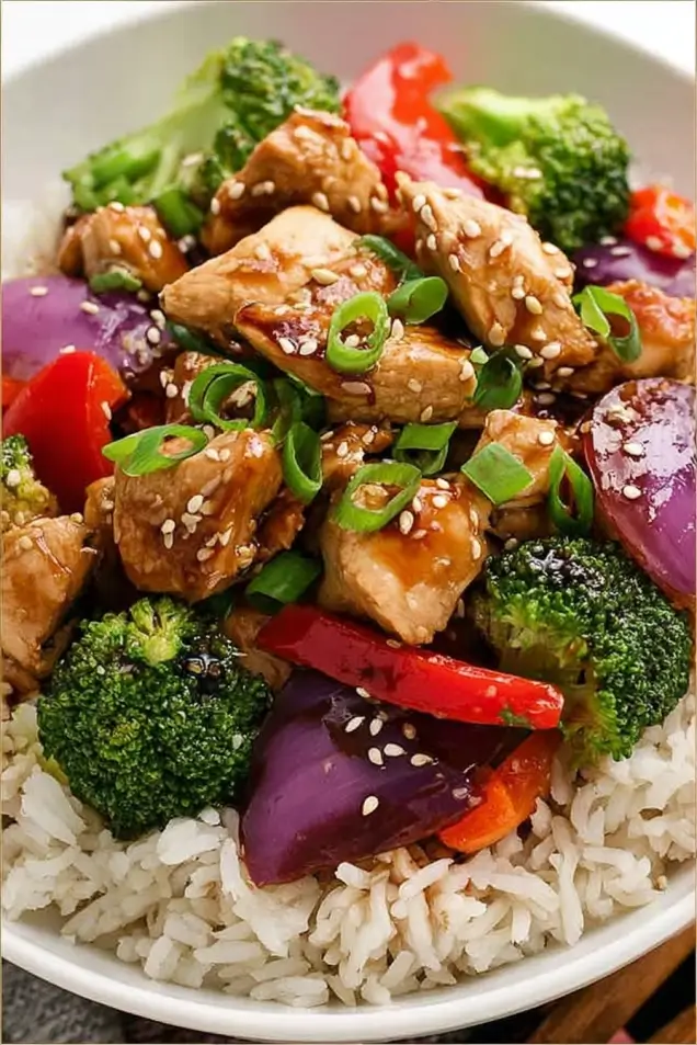 Healthy Teriyaki Chicken Bowls (Meal Prep Chicken Teriyaki Bowl Recipe)