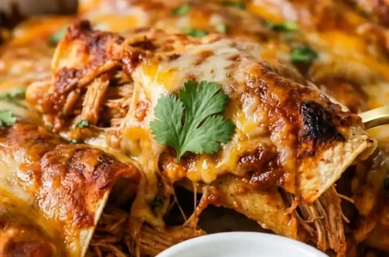 Easy Chicken Enchiladas Recipe