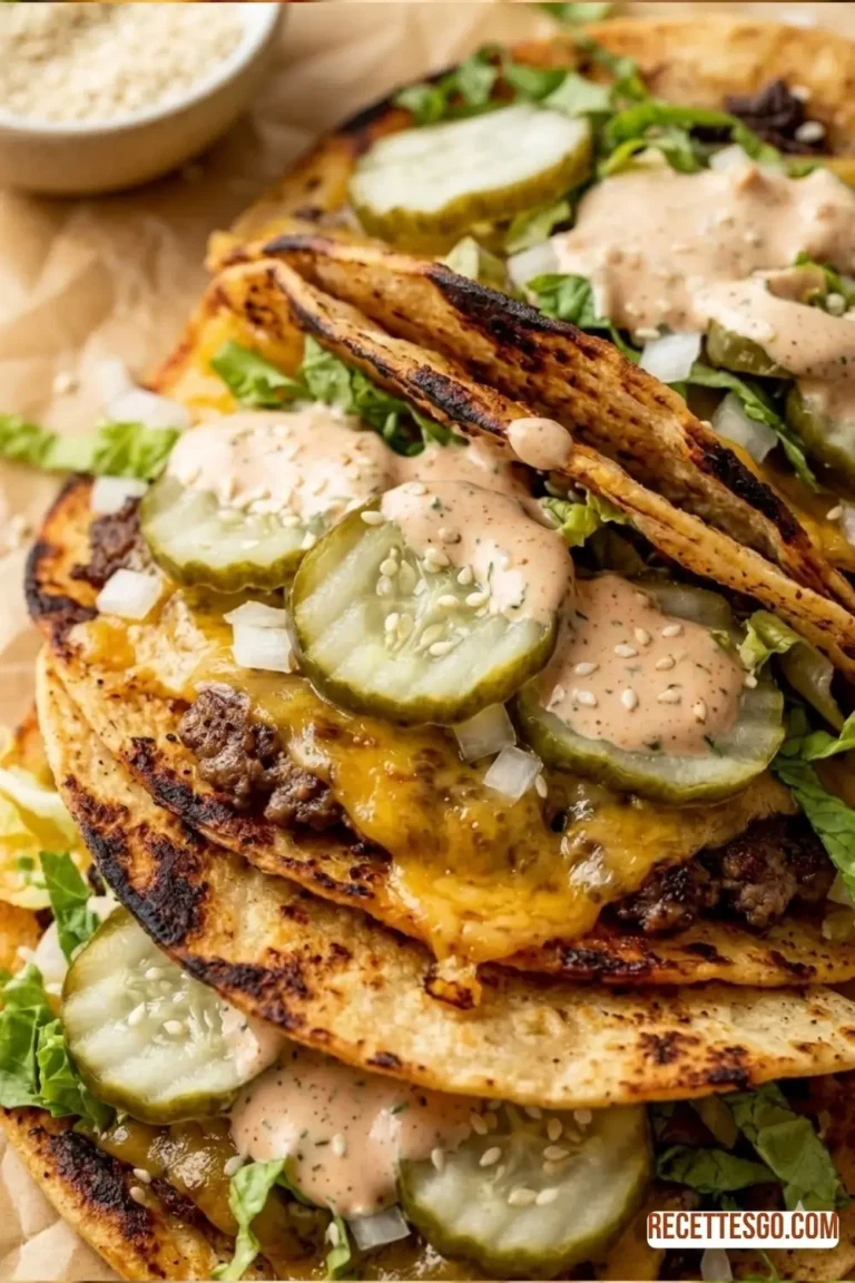 Smash Burger Tacos Recipe (3)