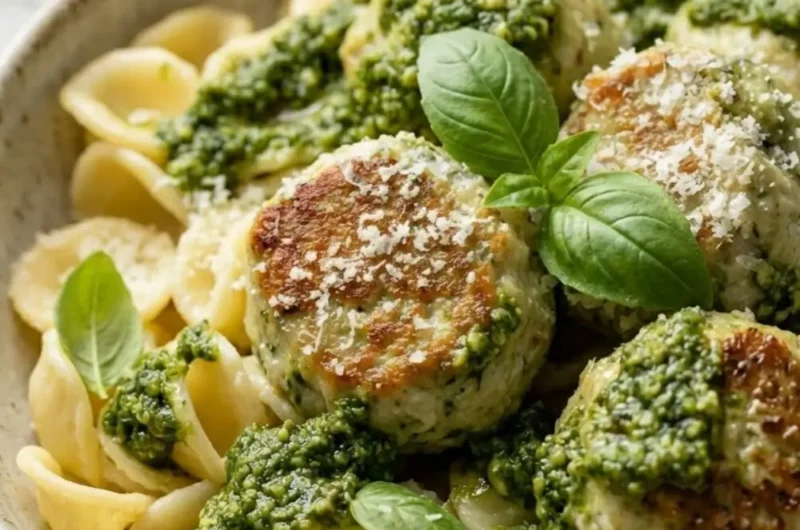 Pesto Meatballs Recipe