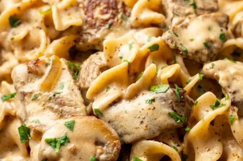 Beef Stroganoff