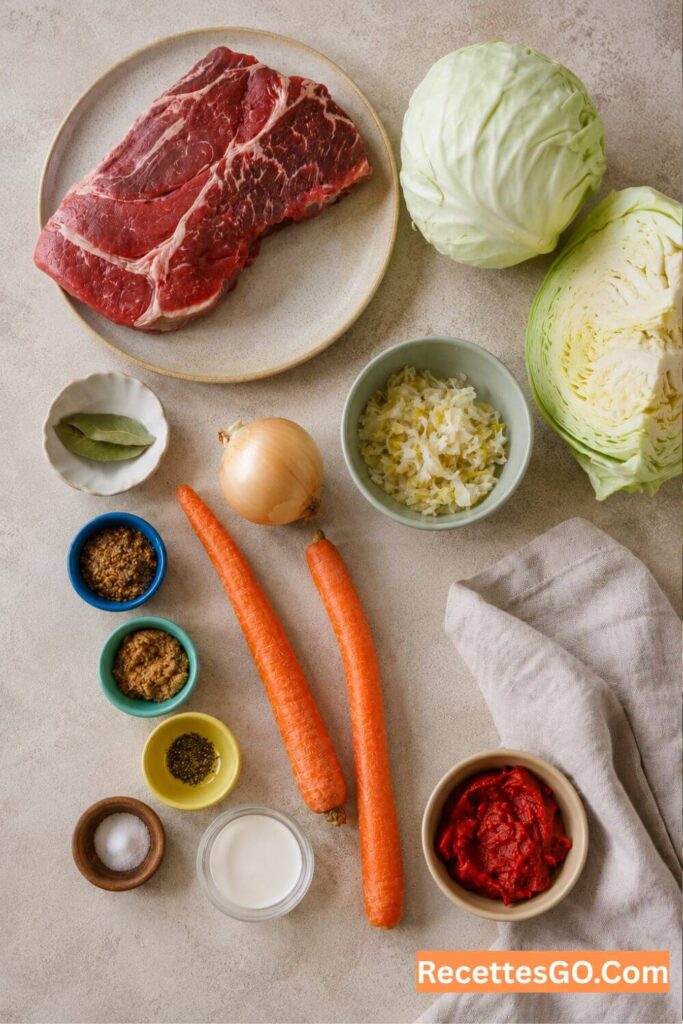 Braised Cabbage with Beef – Ingredient Highlights and Tips