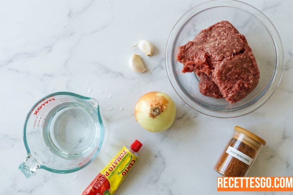 Ground Beef Tacos Ingredient Highlights