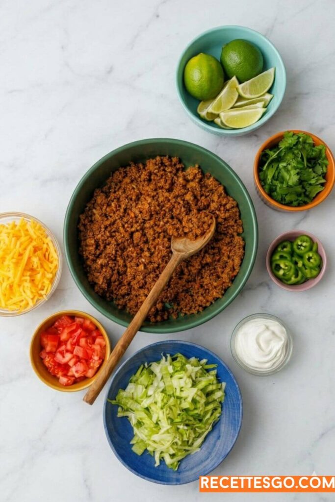 Ground Beef Tacos Ingredient Highlights