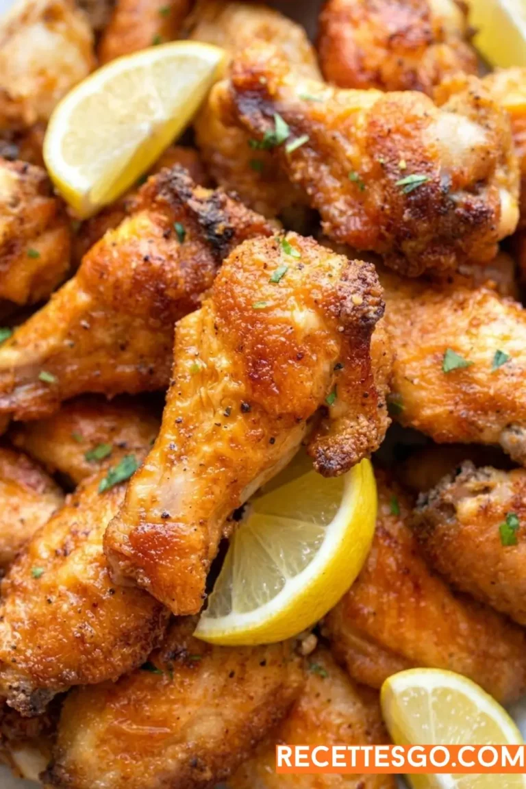 Lemon Pepper Wings Recipe