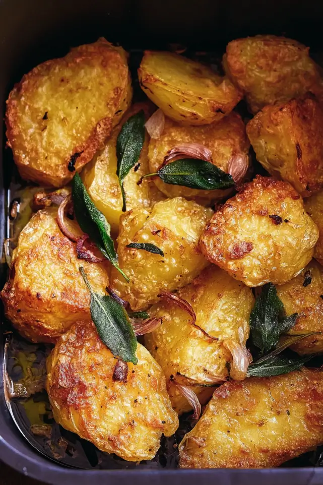 Air-Fryer Roast Potatoes – The Ultimate Holiday Side Dish